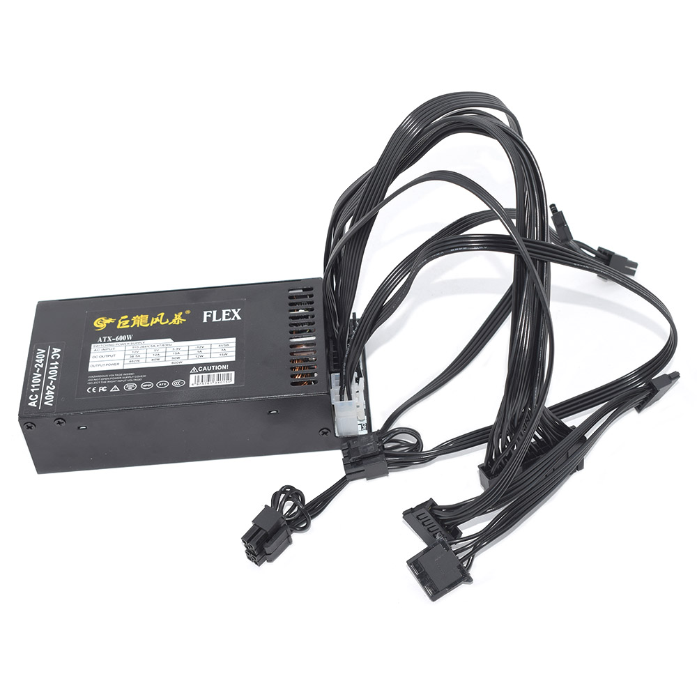 JULONGFENGBAO Full Modular 110 - Flex Atx Power Supply 600W 1U ulasan dan harga